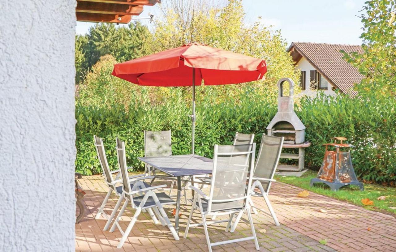Seepark Kirchheim Ferienhaus bei Nina mit Sauna Exterior foto